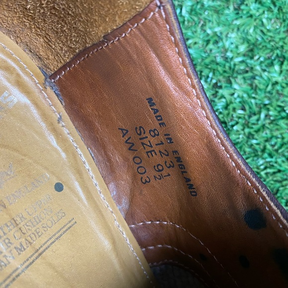 Worn Dr martens 8123 wing tip shoes size 9.5 men’s no box - Picture 7 of 11